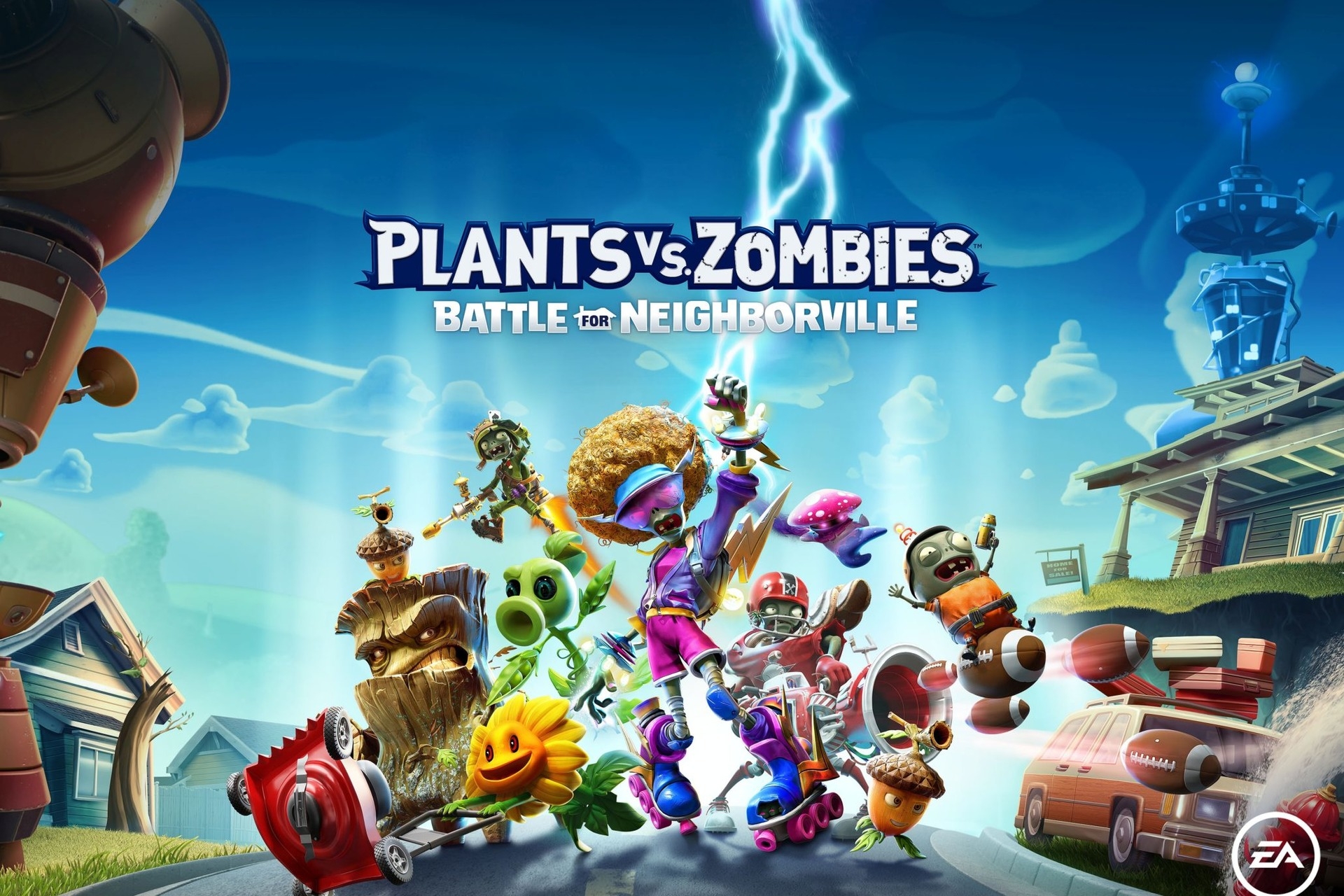 Обложка игры Plants vs. Zombies: Battle for Neighborville