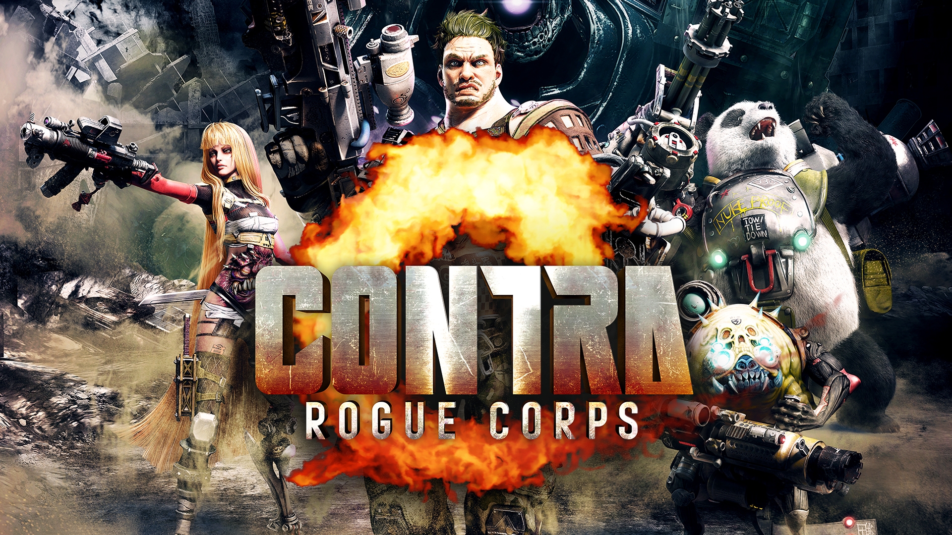 Обложка игры Contra: Rogue Corps