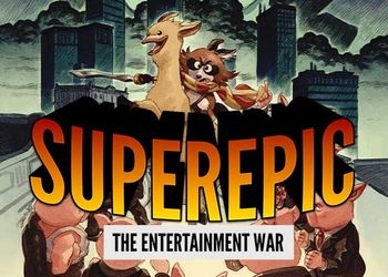 Обложка игры SuperEpic: The Entertainment War
