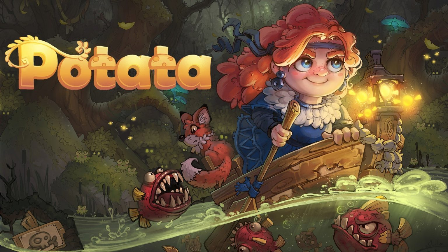 Обложка игры Potata: fairy flower