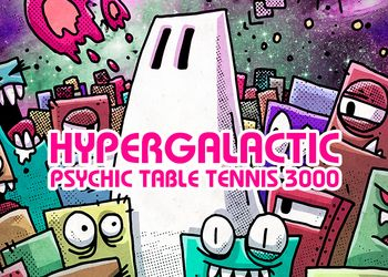 Обложка игры Hypergalactic Psychic Table Tennis 3000