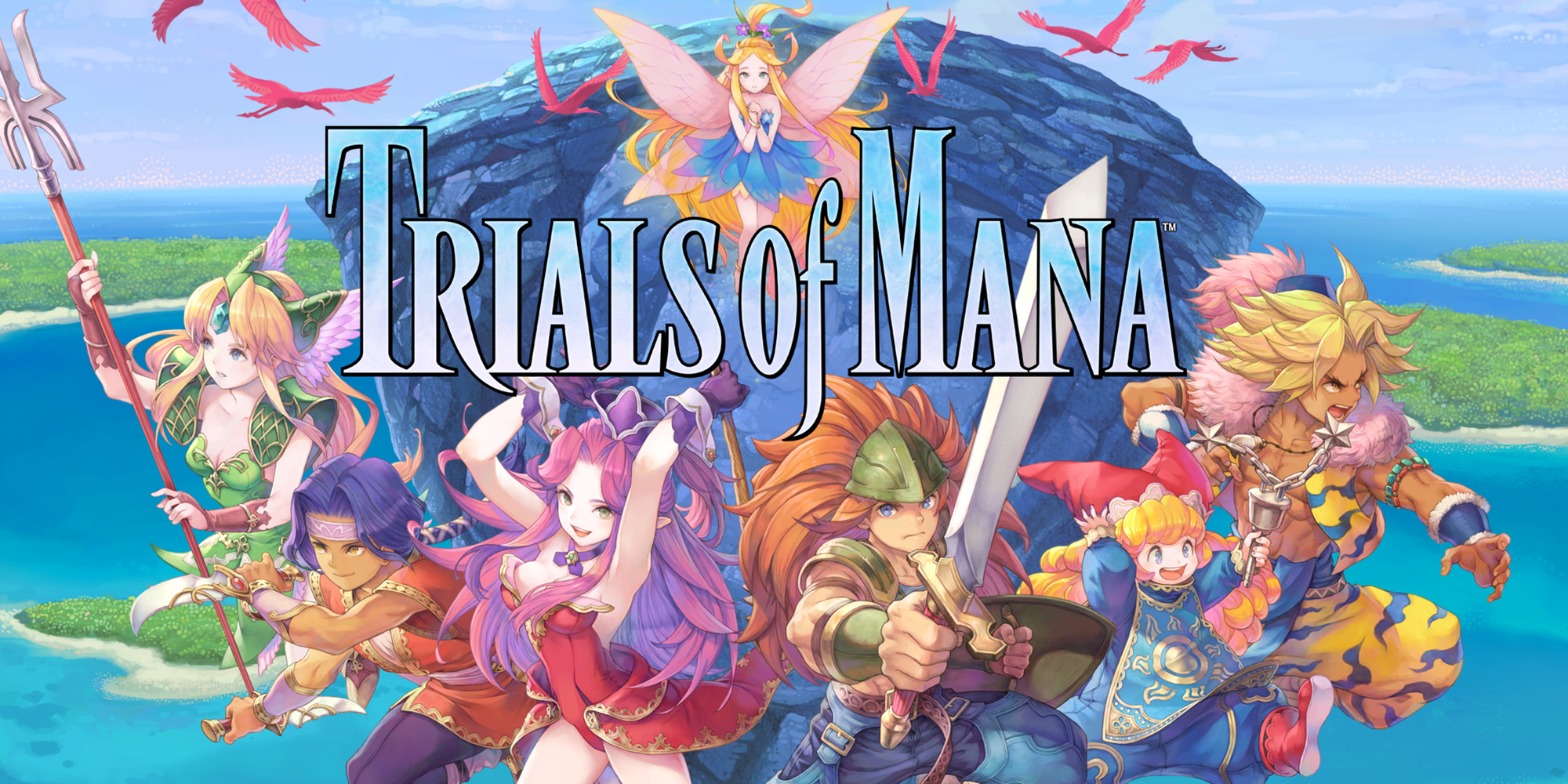 Обложка игры Trials of Mana