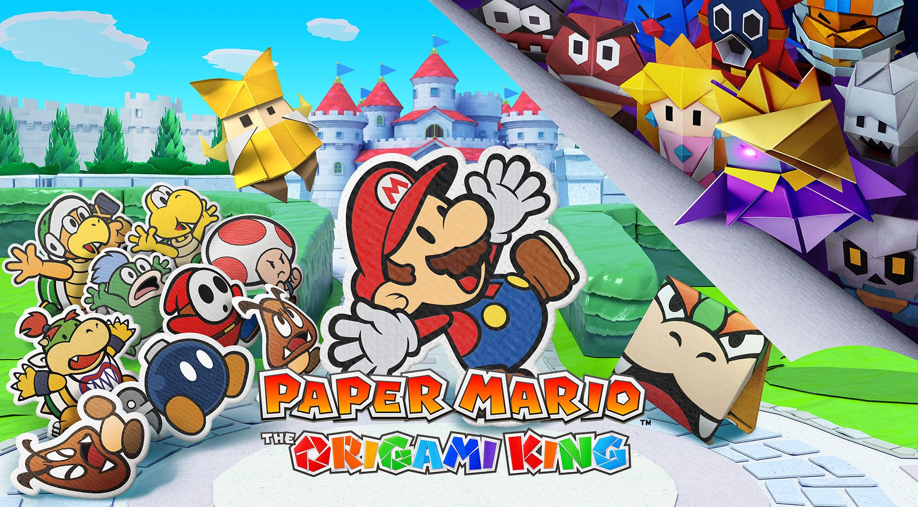 Paper mario the origami king wallpaper