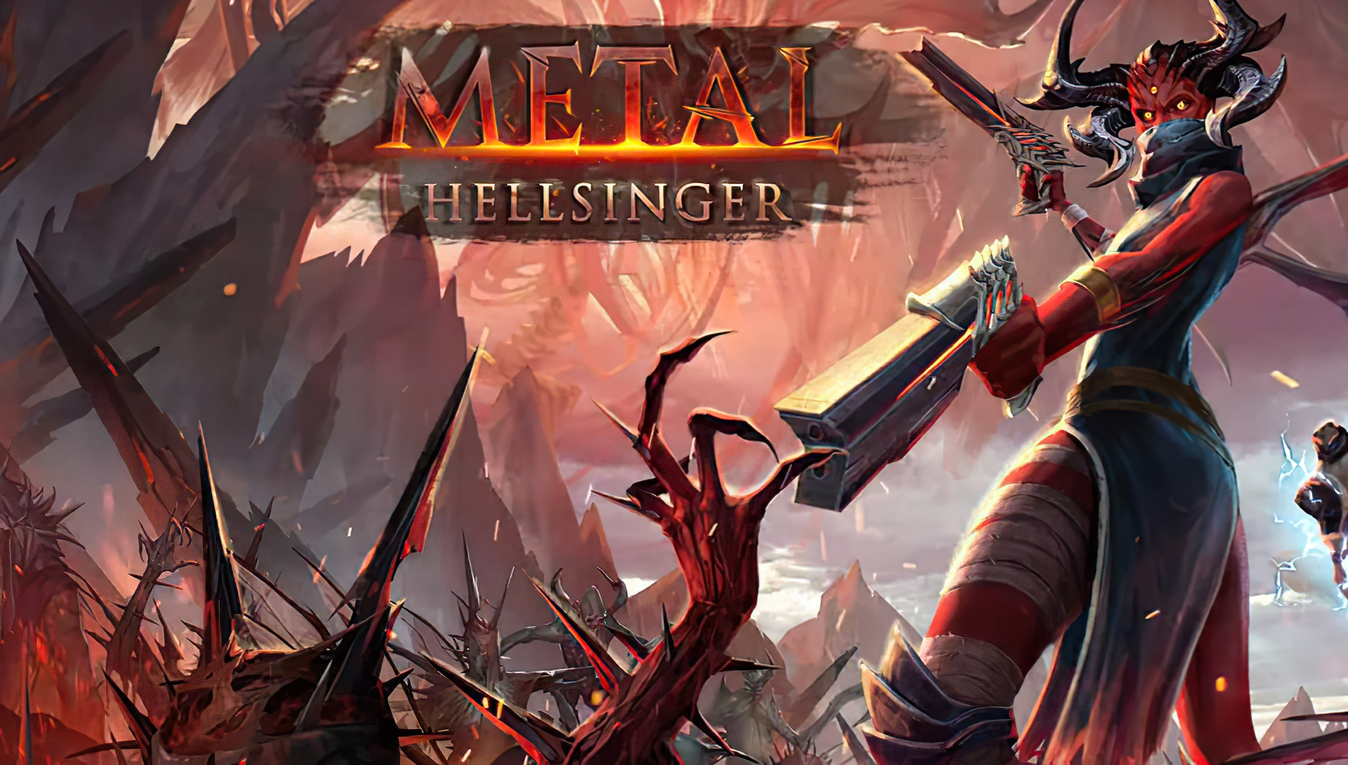 Обложка игры Metal: Hellsinger