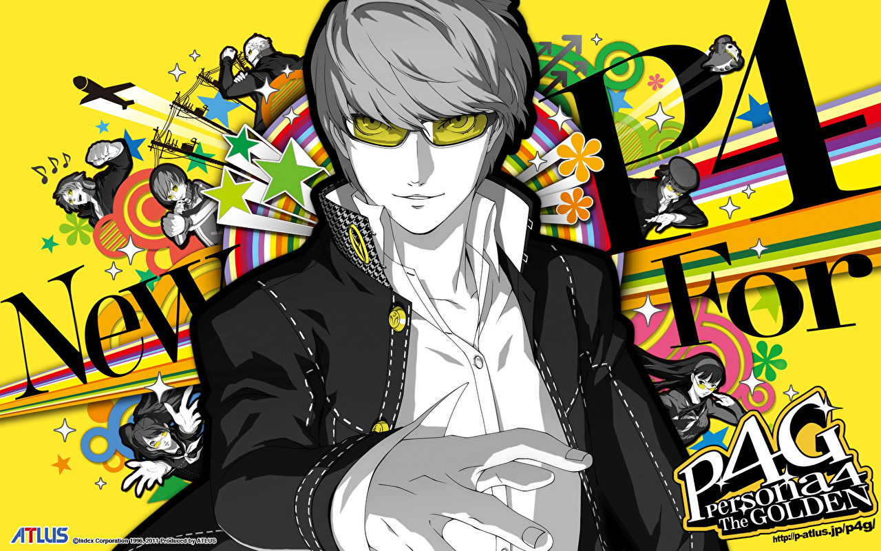 Обложка игры Persona 4 Golden