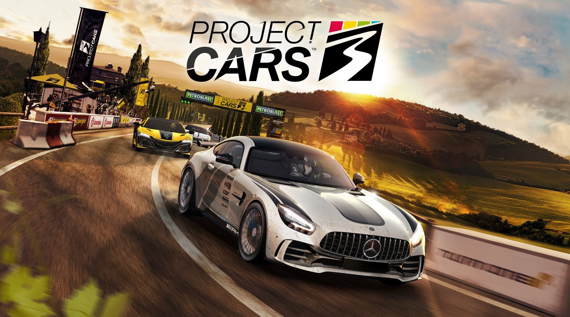 Обложка игры Project CARS 3
