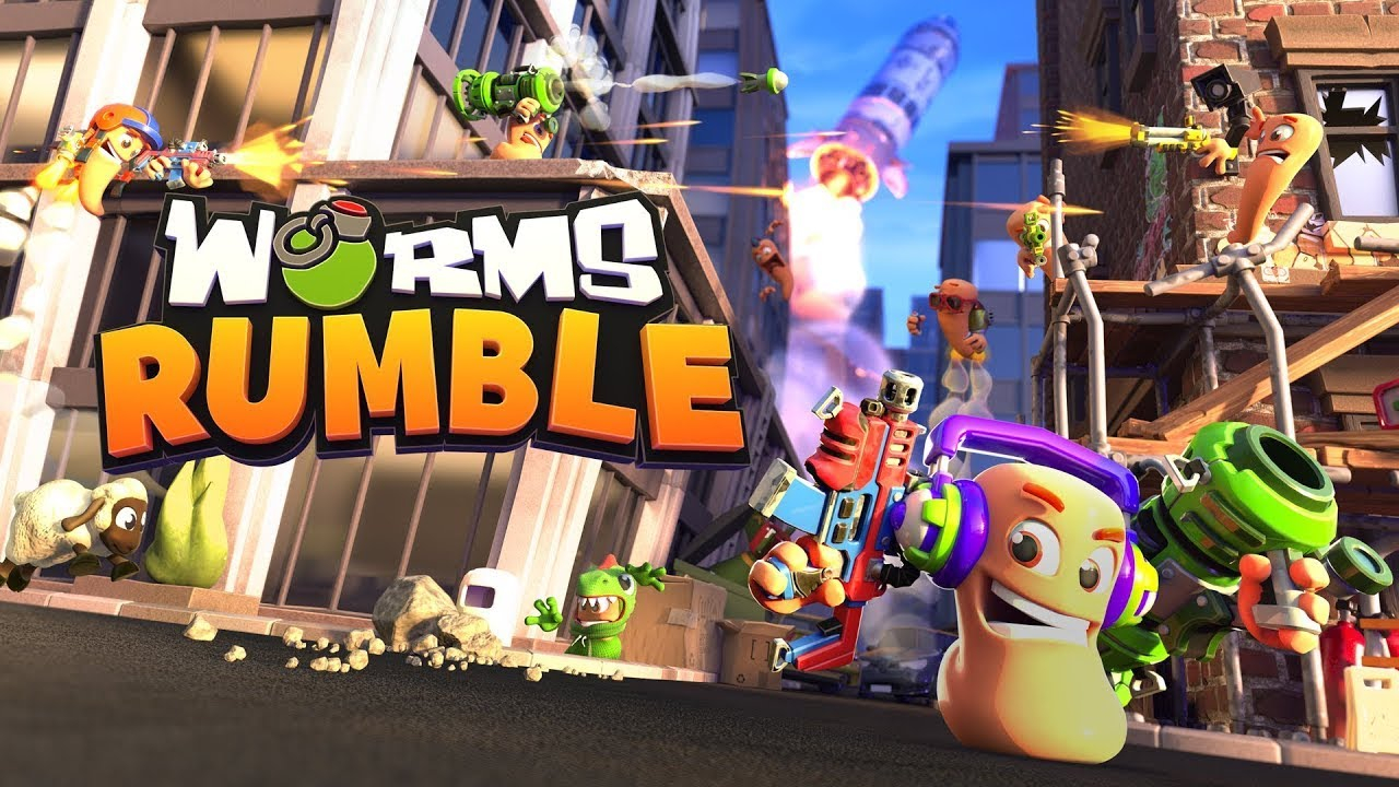 Анонсирующий трейлер игры Worms Rumble