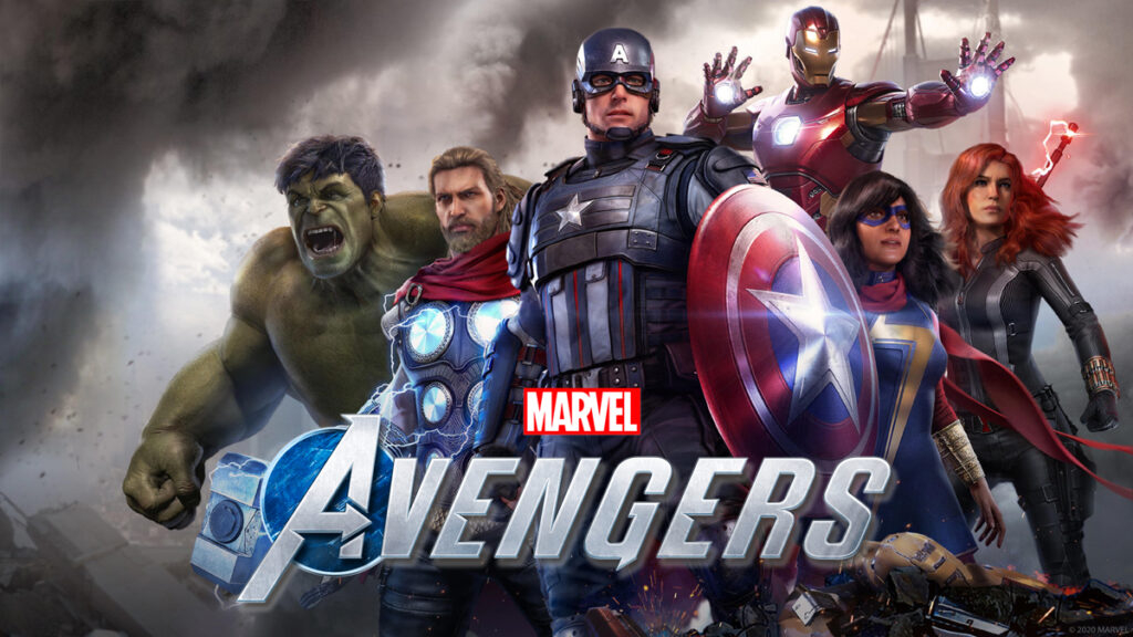 Обложка игры Marvel's Avengers
