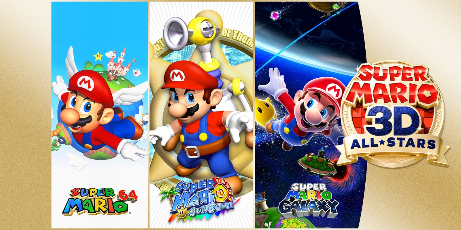 Обложка игры Super Mario 3D All-Stars