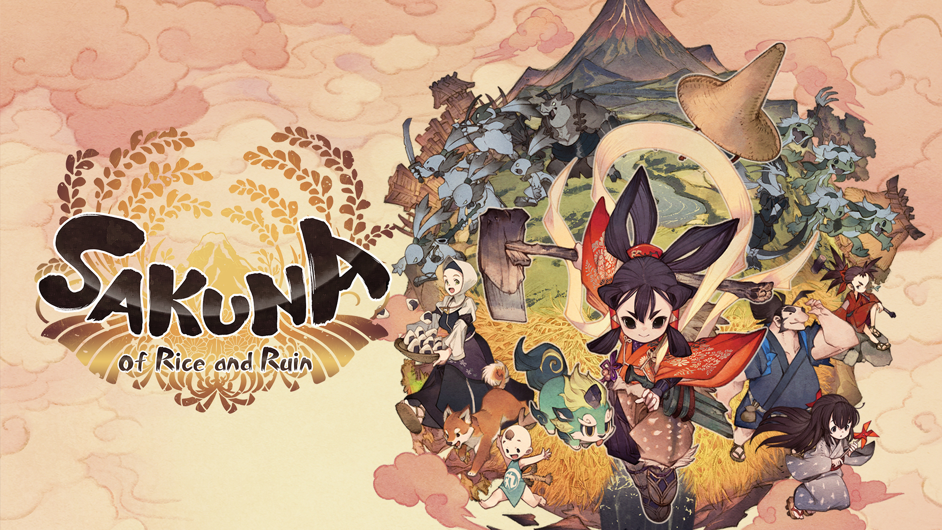 Обложка игры Sakuna: Of Rice and Ruin