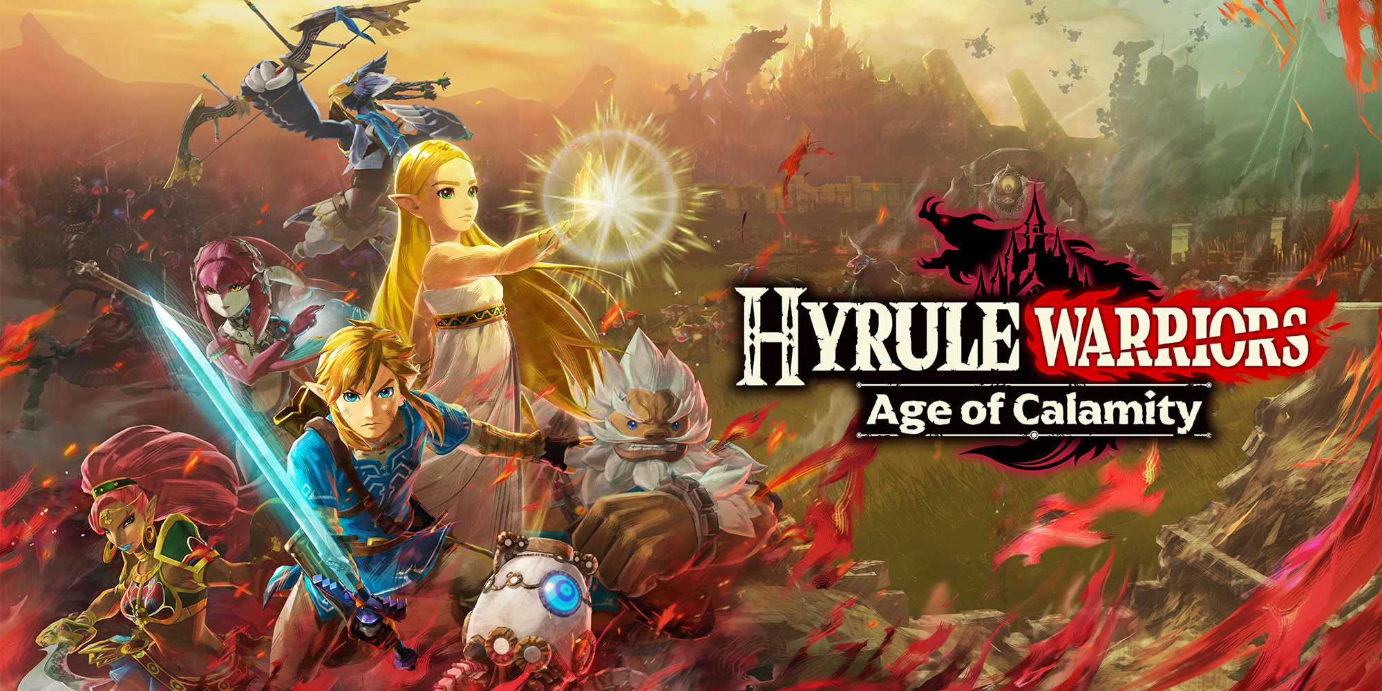Обложка игры Hyrule Warriors: Age of Calamity