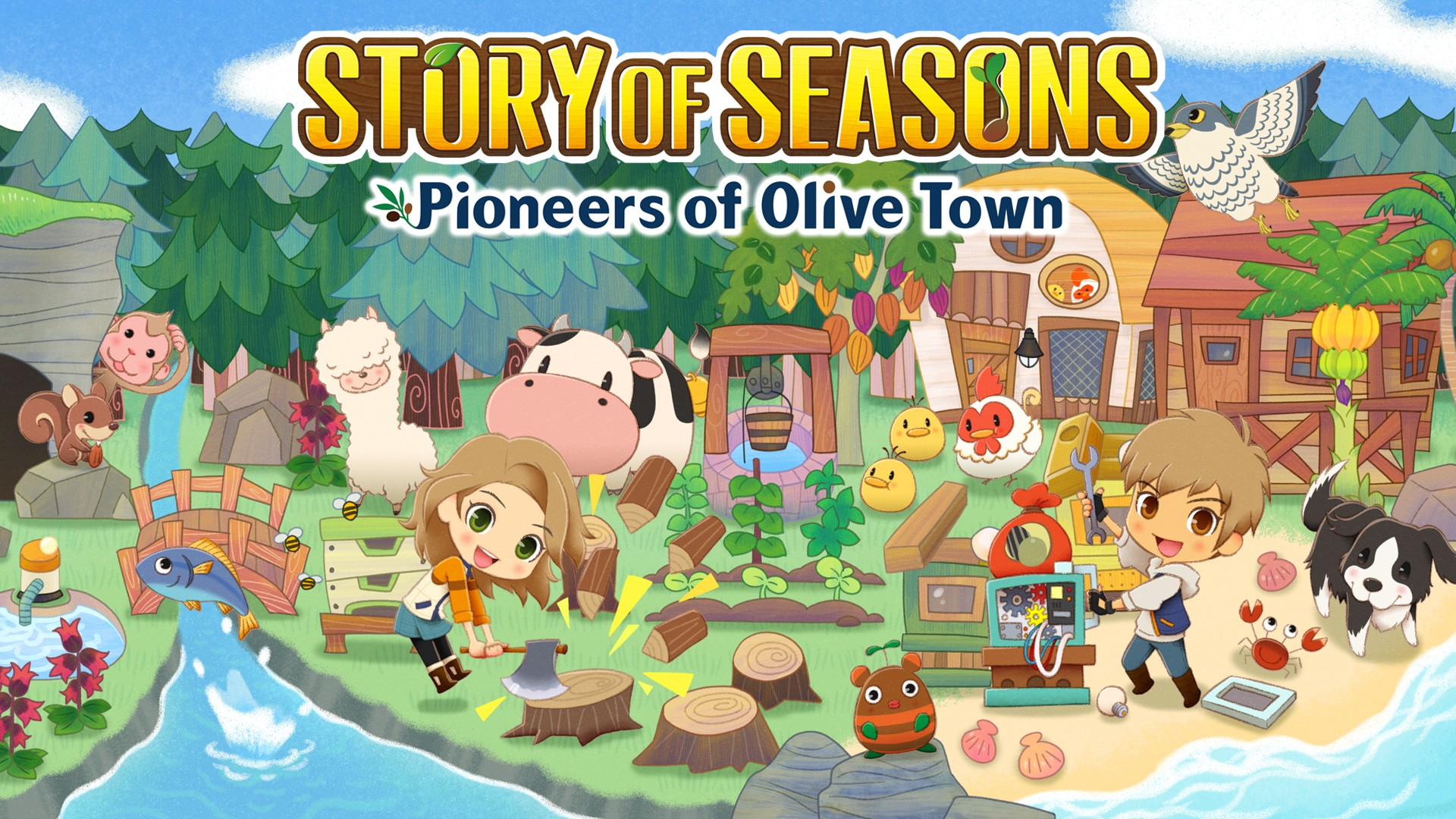 Обложка игры Story of Seasons: Pioneers of Olive Town