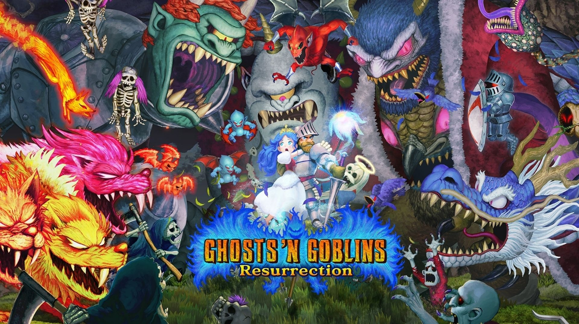 Обложка игры Ghosts 'n Goblins Resurrection