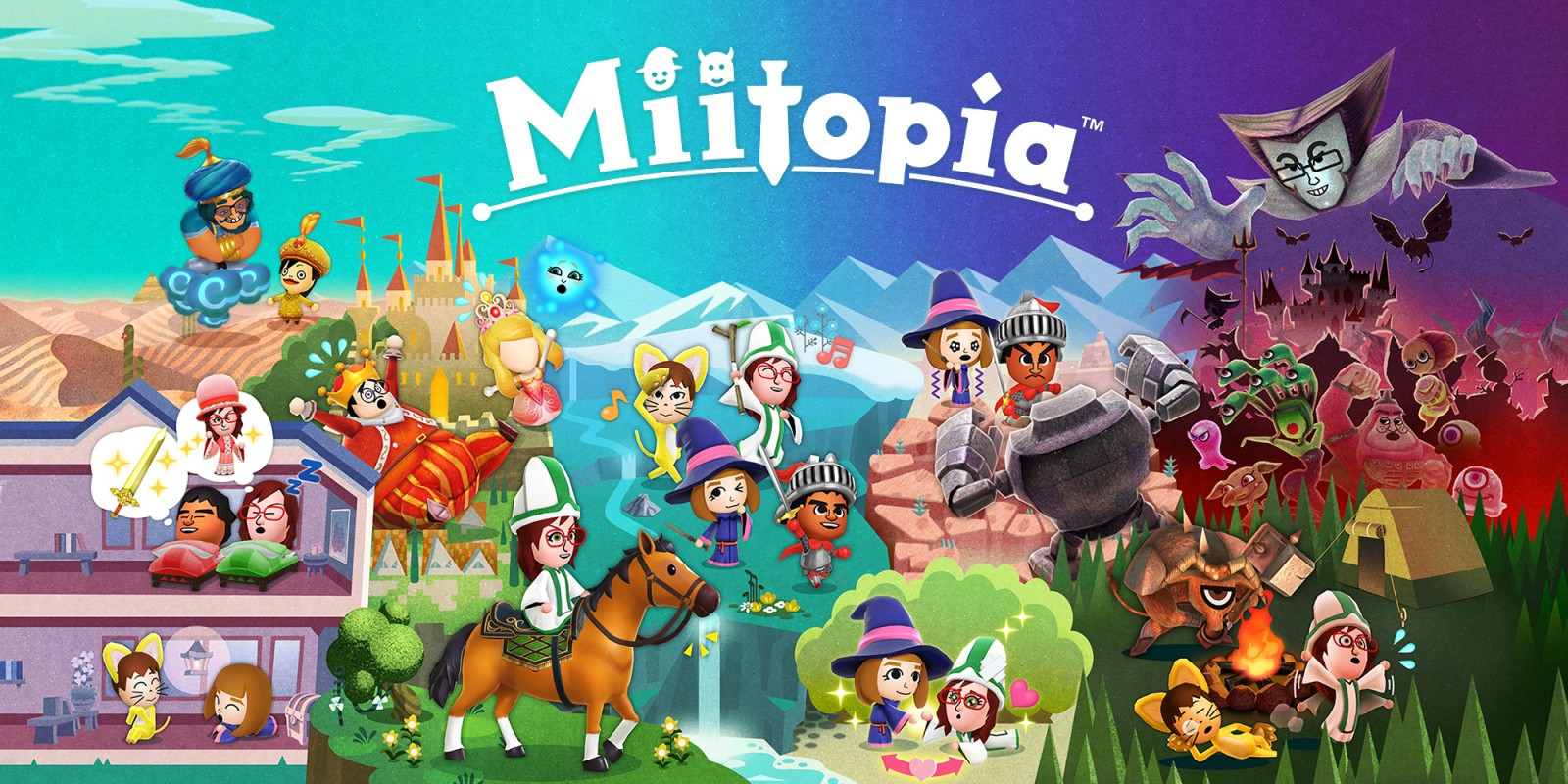 Обложка игры Miitopia (Switch)