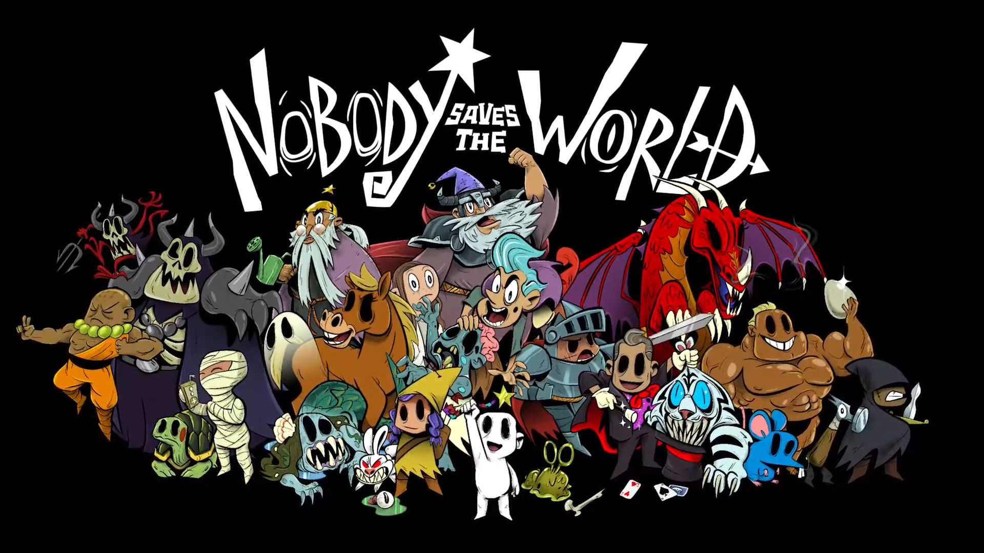 Обложка игры Nobody Saves The World