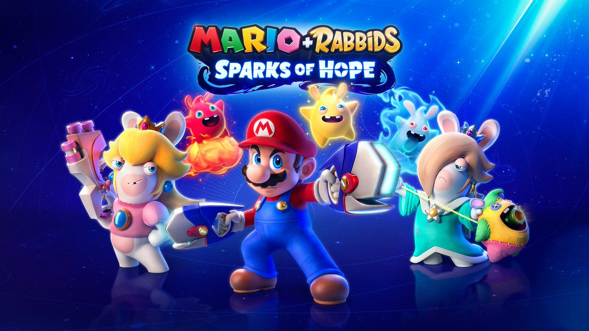 Обложка игры Mario + Rabbids Sparks of Hope