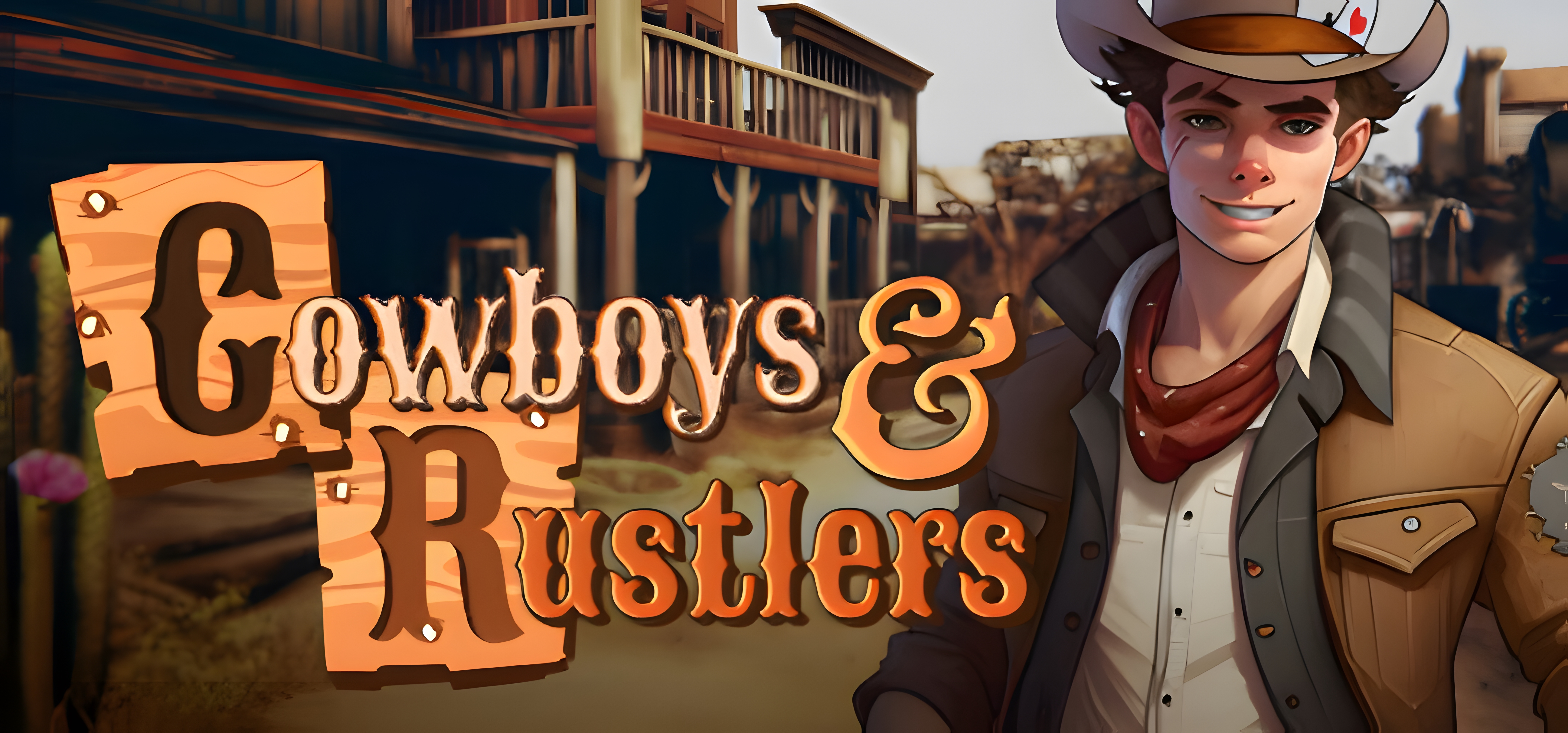 Обложка игры Cowboys & Rustlers