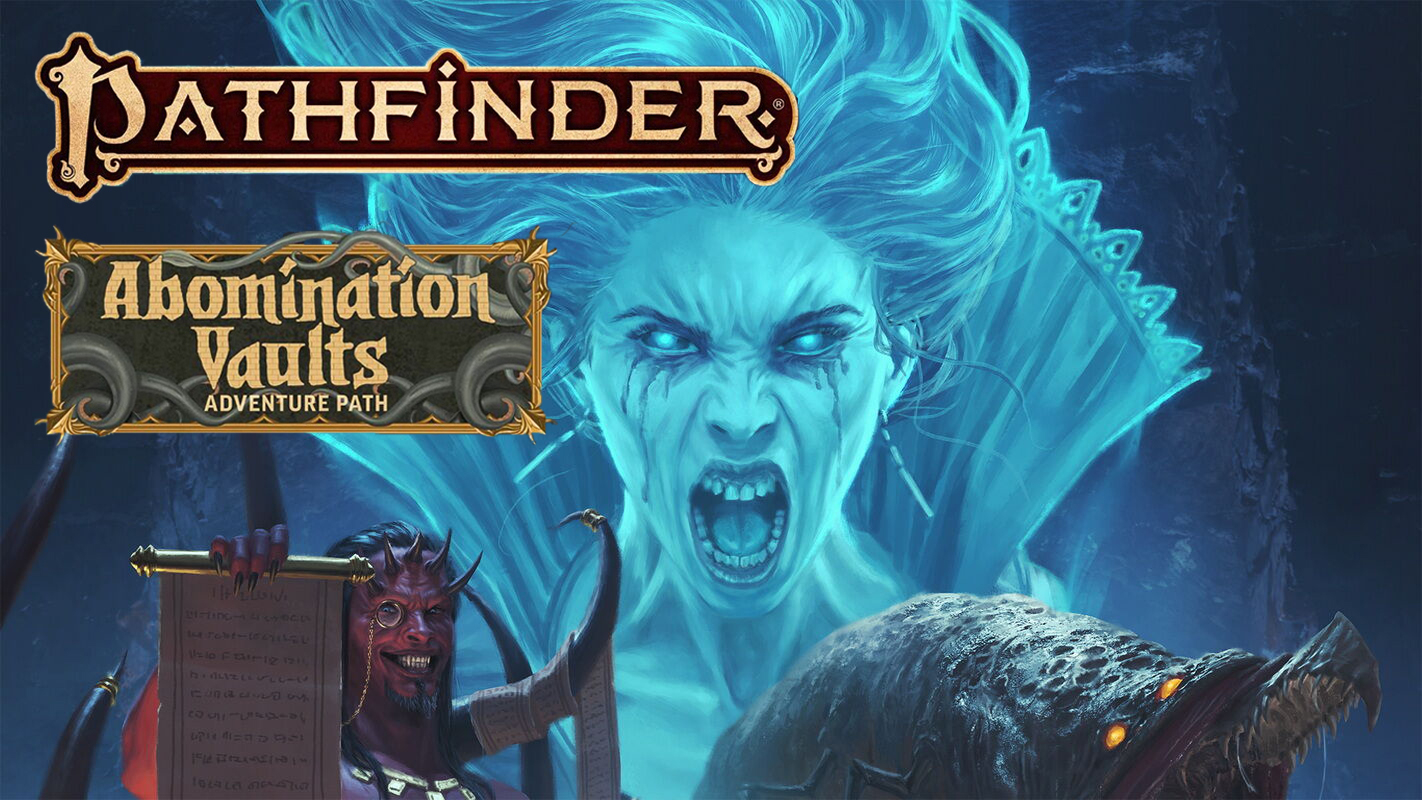 Обложка игры Pathfinder: Abomination Vaults