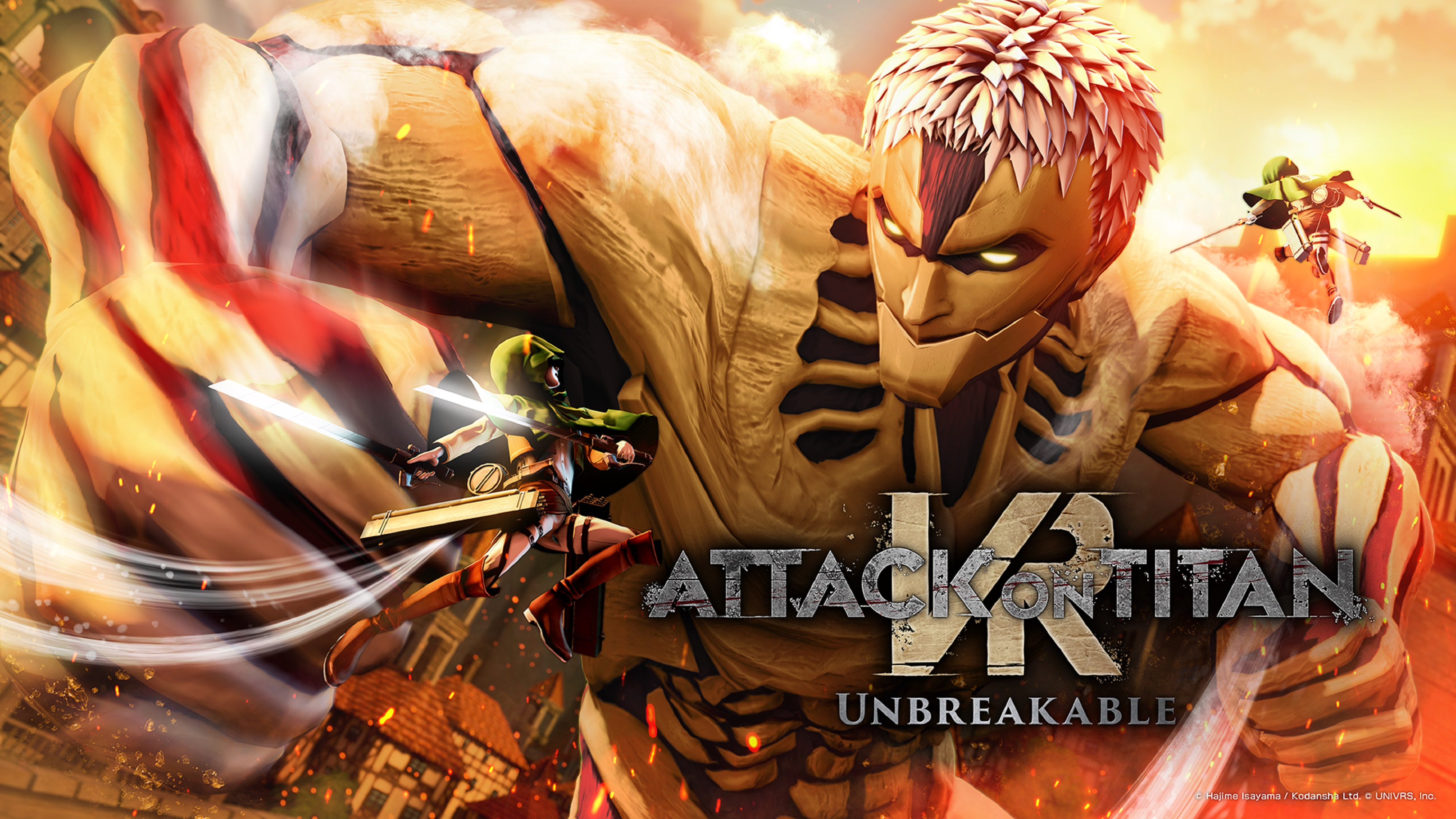 Обложка игры Attack on Titan VR: Unbreakable