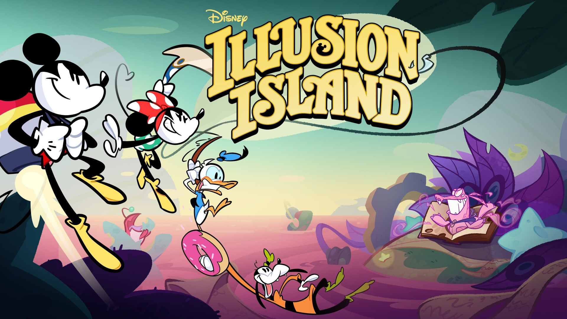 Обложка игры Disney Illusion Island