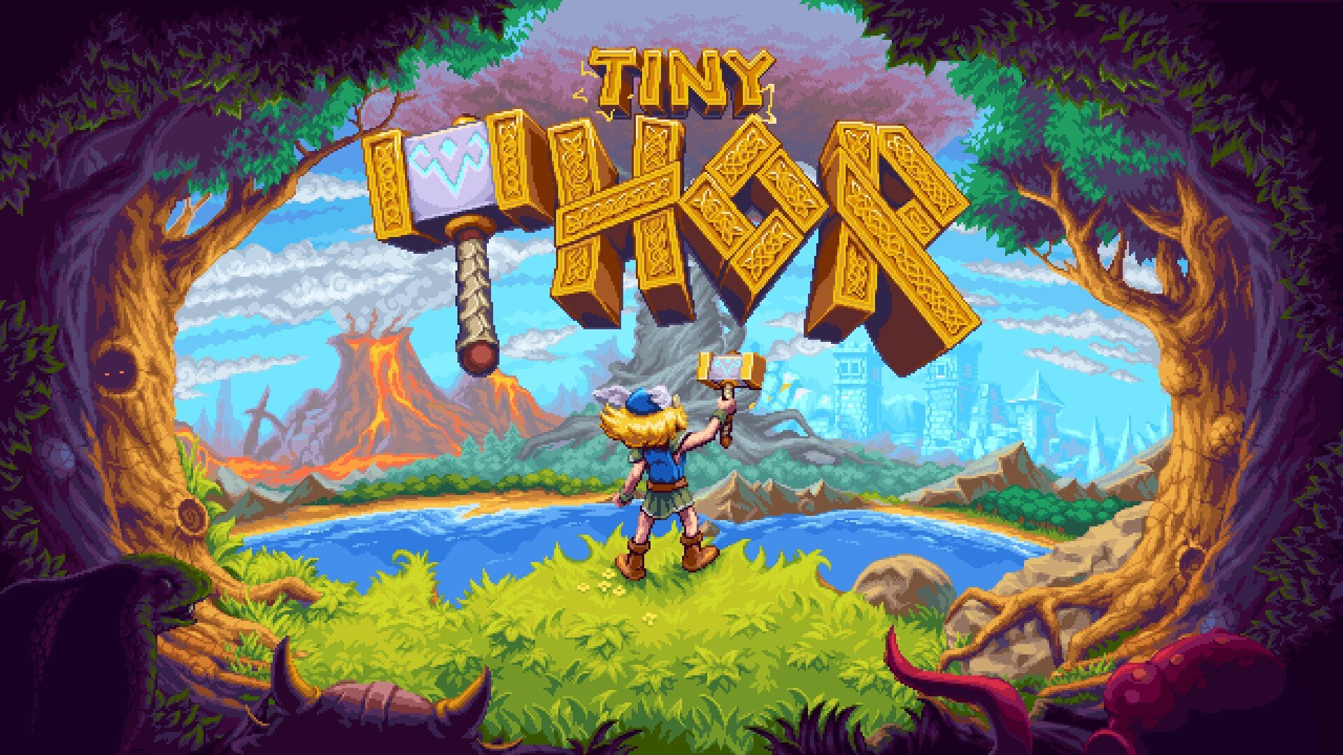 Обложка игры Tiny Thor