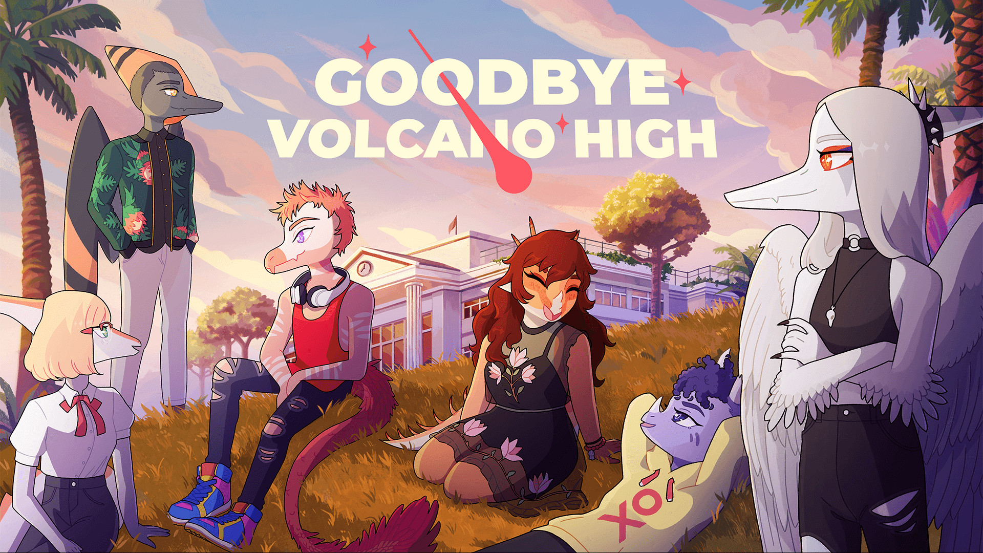 Обложка игры Goodbye Volcano High
