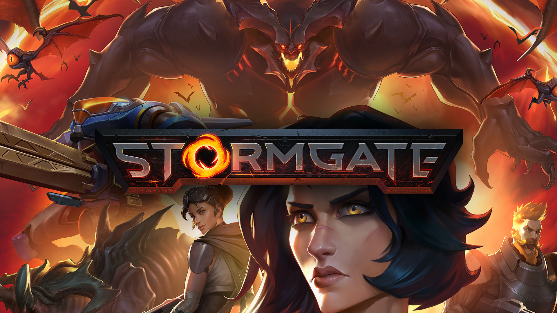Обложка игры Stormgate