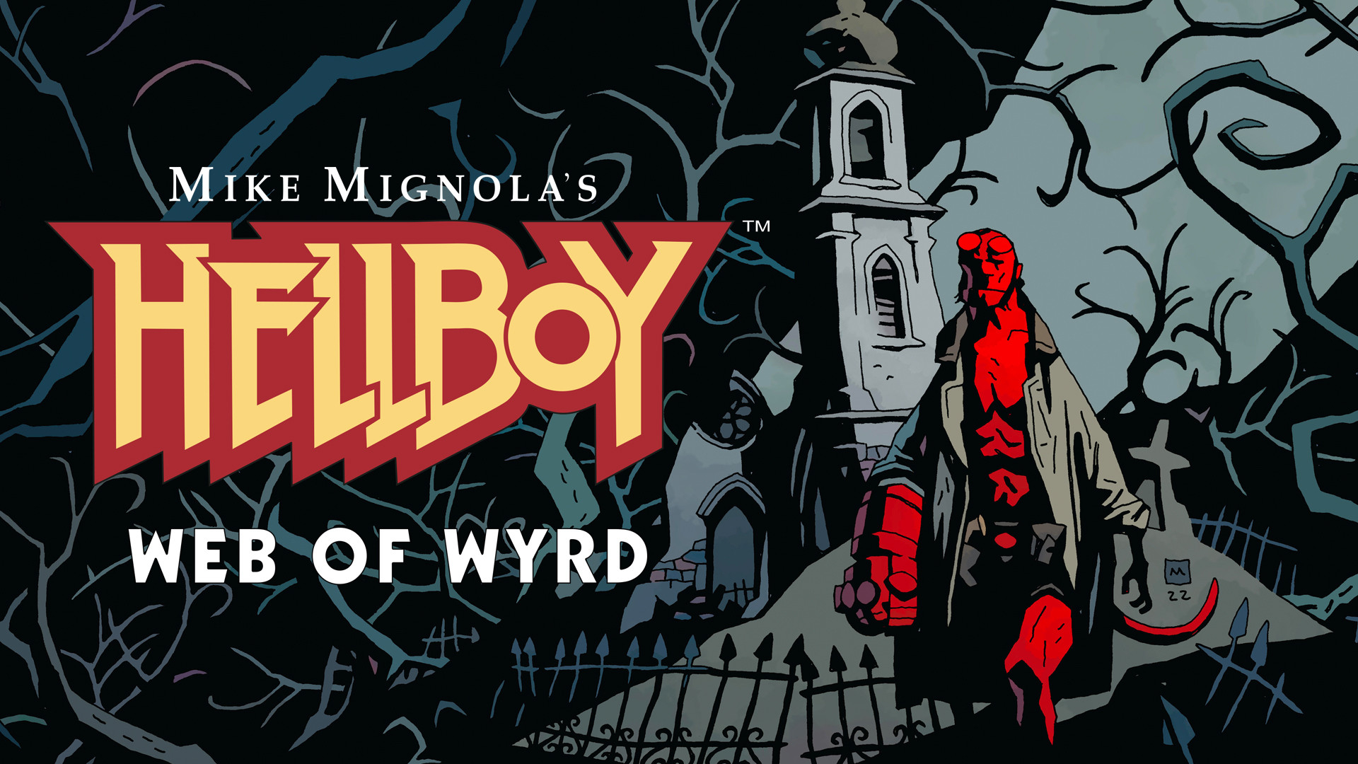 Обложка игры Hellboy Web of Wyrd