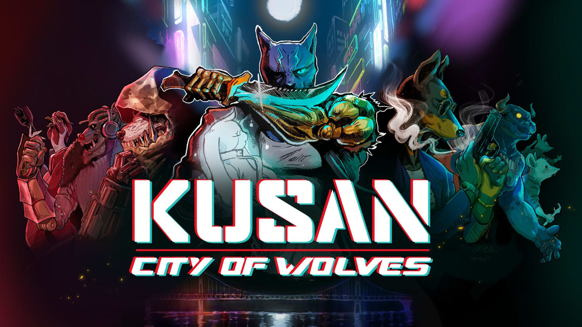Обложка игры Kusan: City of Wolves
