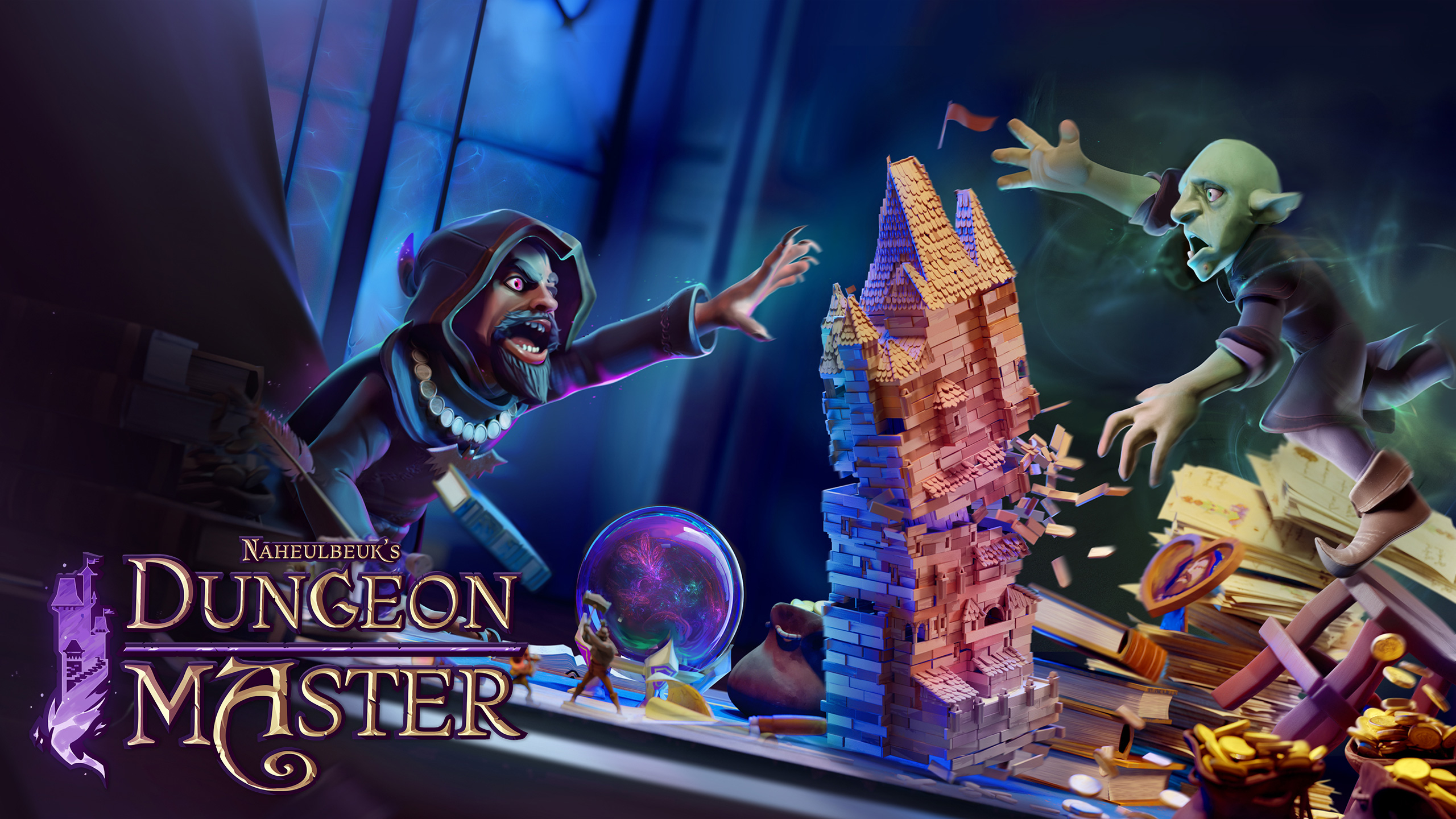 Обложка игры Naheulbeuk's Dungeon Master