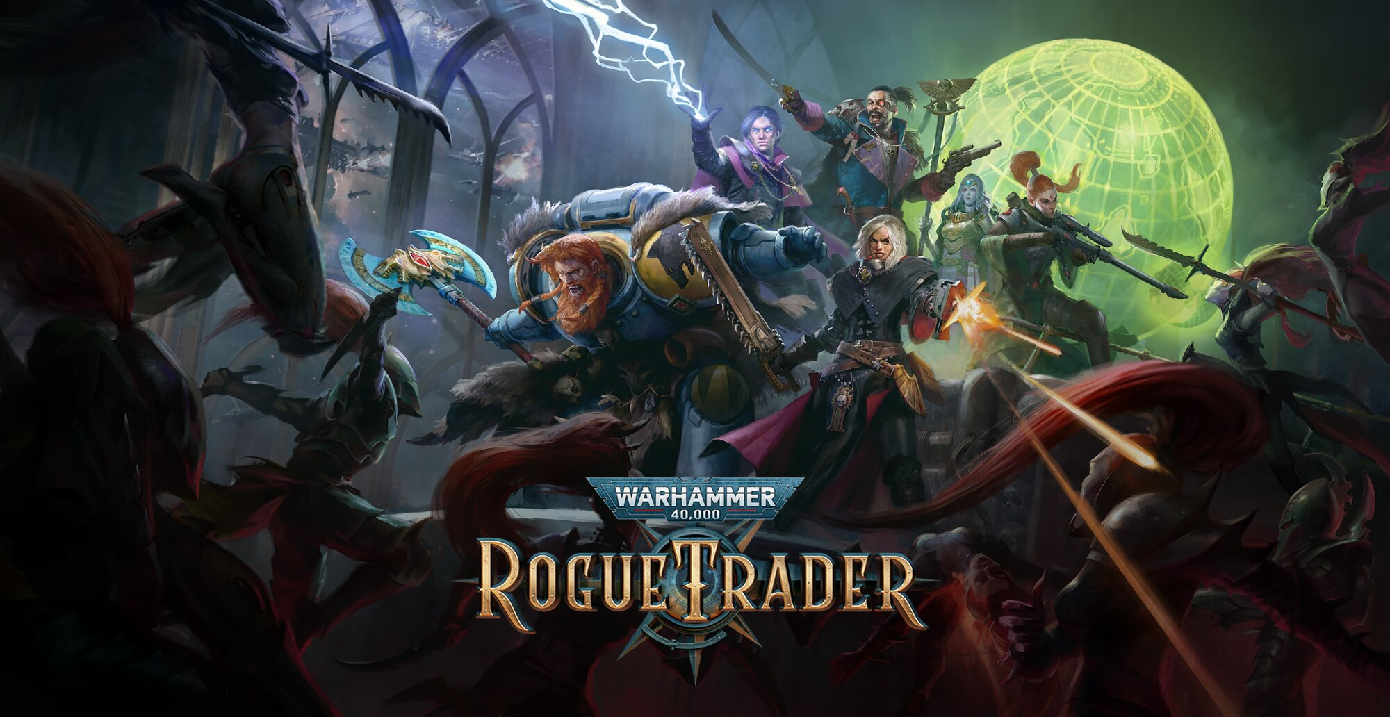 Трейлер с датой релиза Warhammer 40,000: Rogue Trader