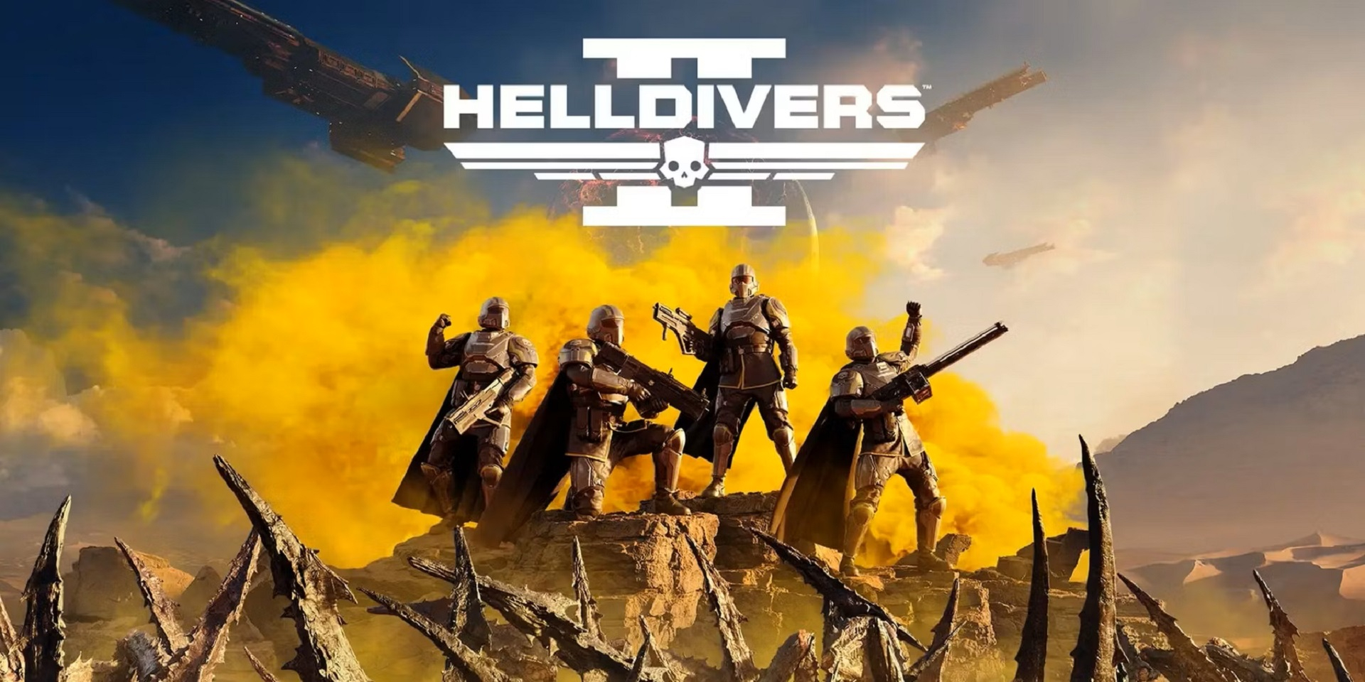 Обложка игры Helldivers 2