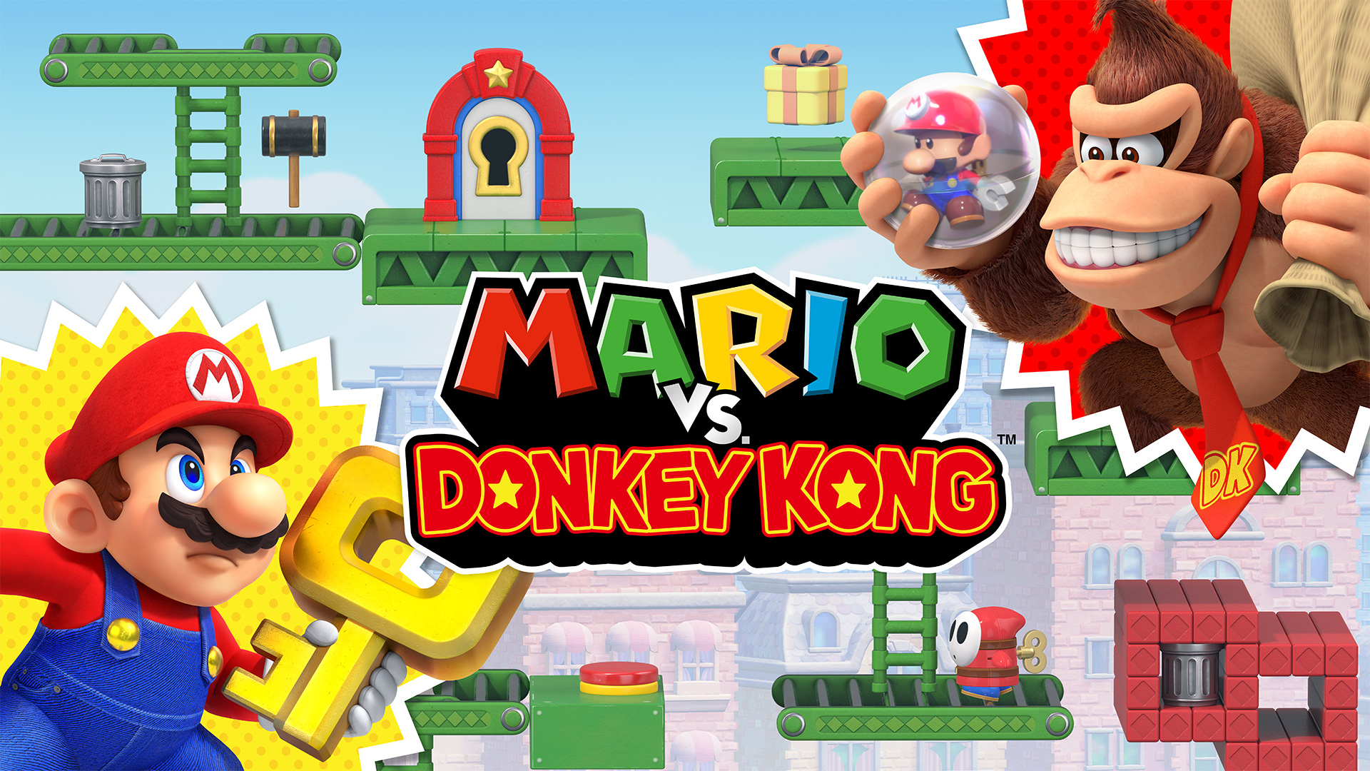 Обложка игры Mario vs. Donkey Kong (2024)