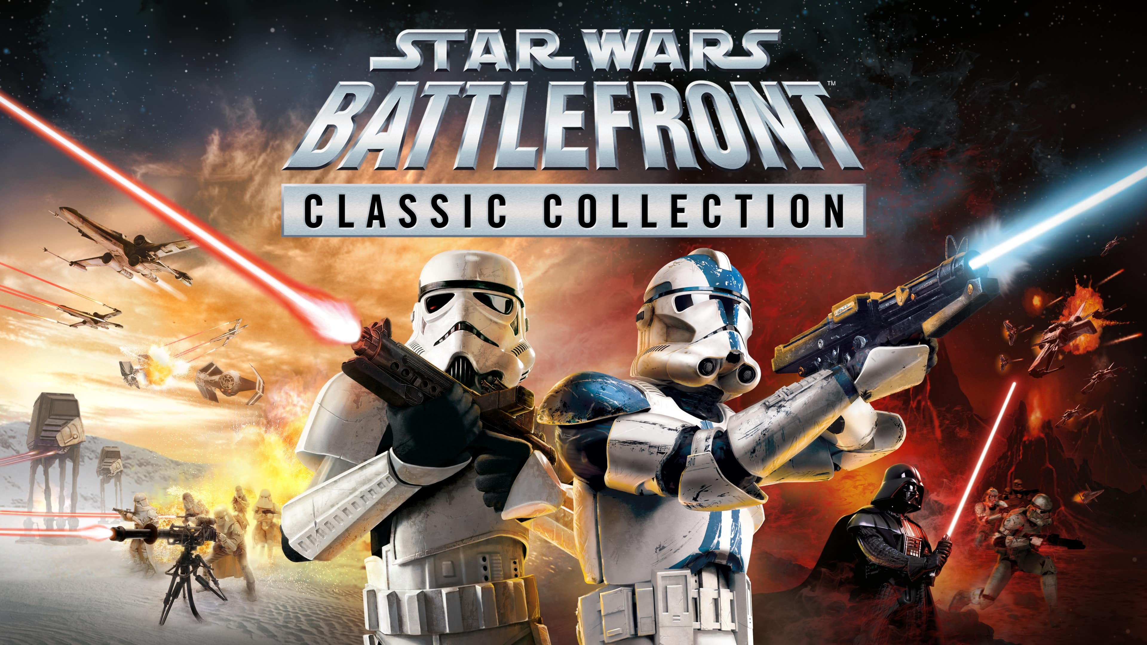 Обложка игры Star Wars: Battlefront Classic Collection