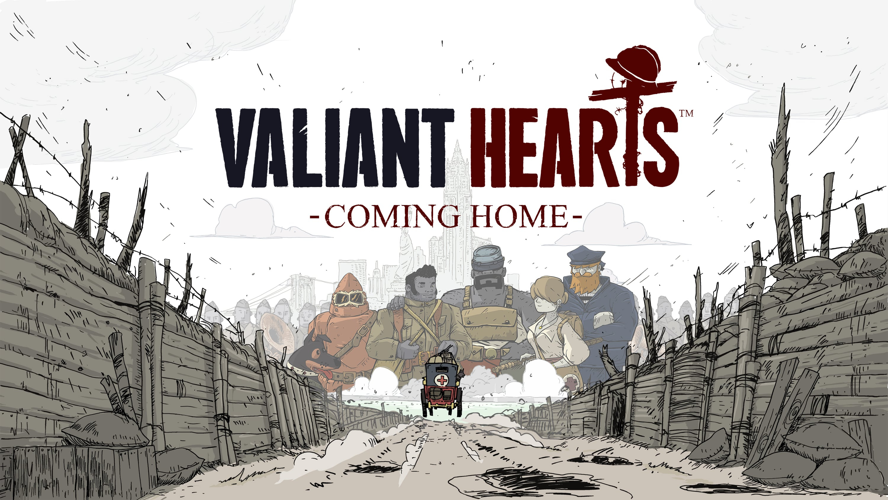 Трейлер Valiant Hearts: Coming Home для ПК и консолей