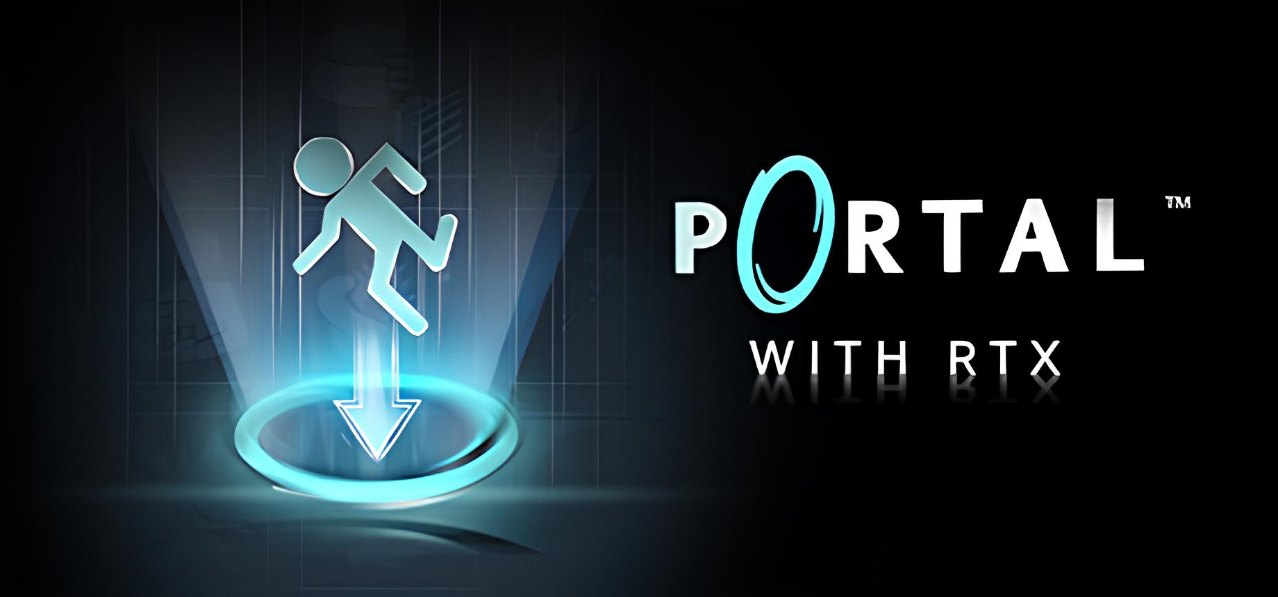 Обложка игры Portal with RTX