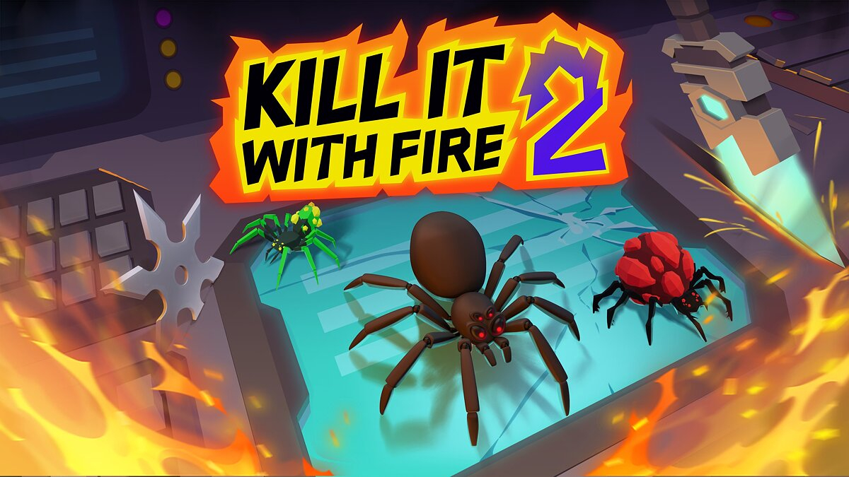 Обложка игры Kill It With Fire 2