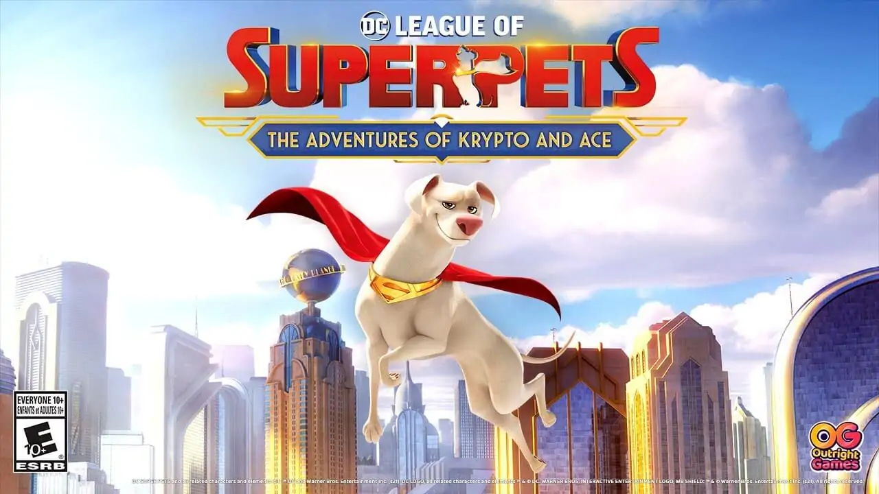 Обложка игры DC League of Super-Pets: The Adventures of Krypto and Ace