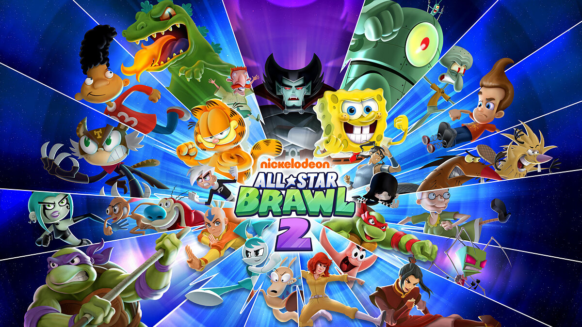 Обложка игры Nickelodeon All-Star Brawl 2