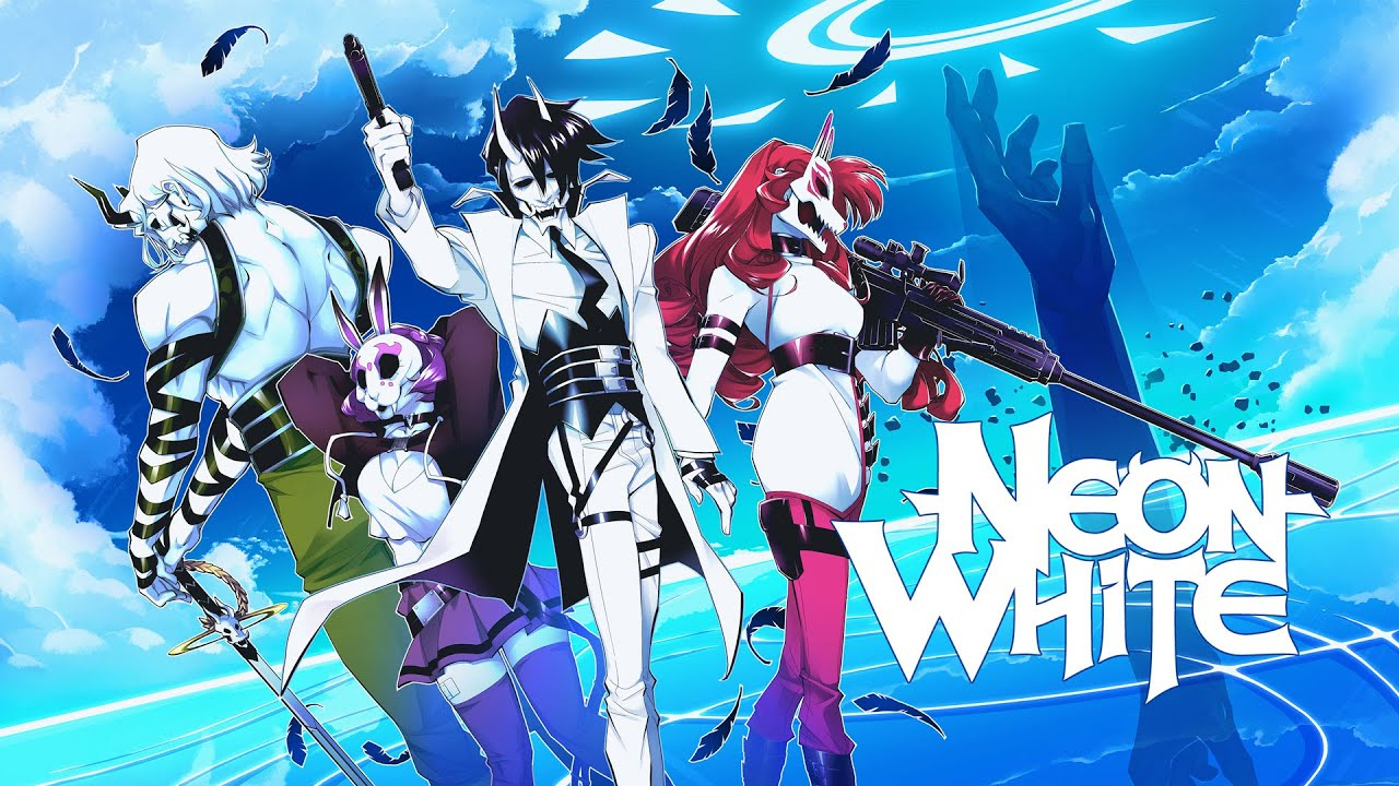 Обложка игры Neon White