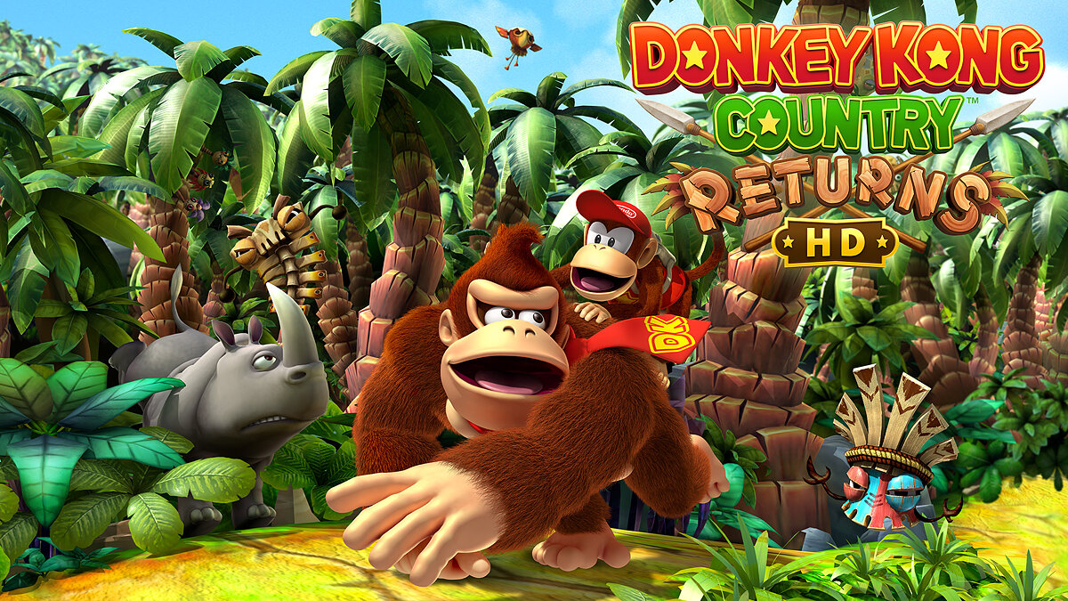 Обложка игры Donkey Kong Country Returns HD