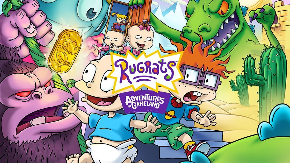 Обложка игры Rugrats: Adventures in Gameland