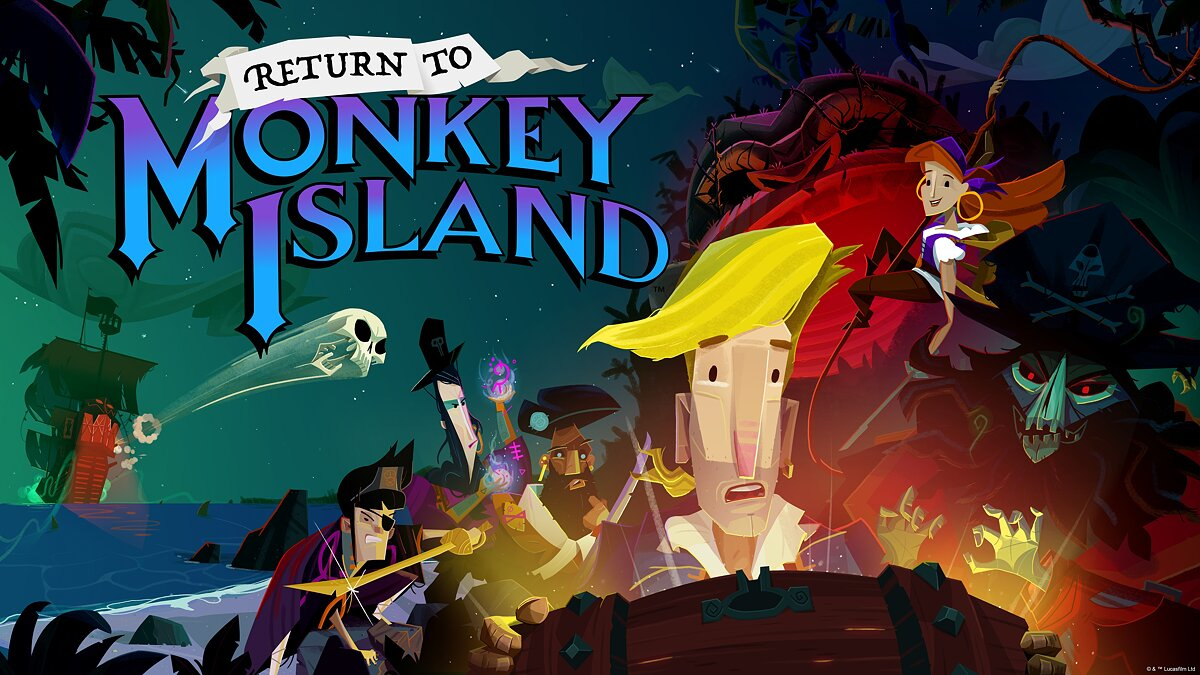 Обложка игры Return to Monkey Island