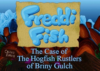 Обложка игры Freddi Fish 4: The Case of Hogfish Rustlers of Briny Gulch