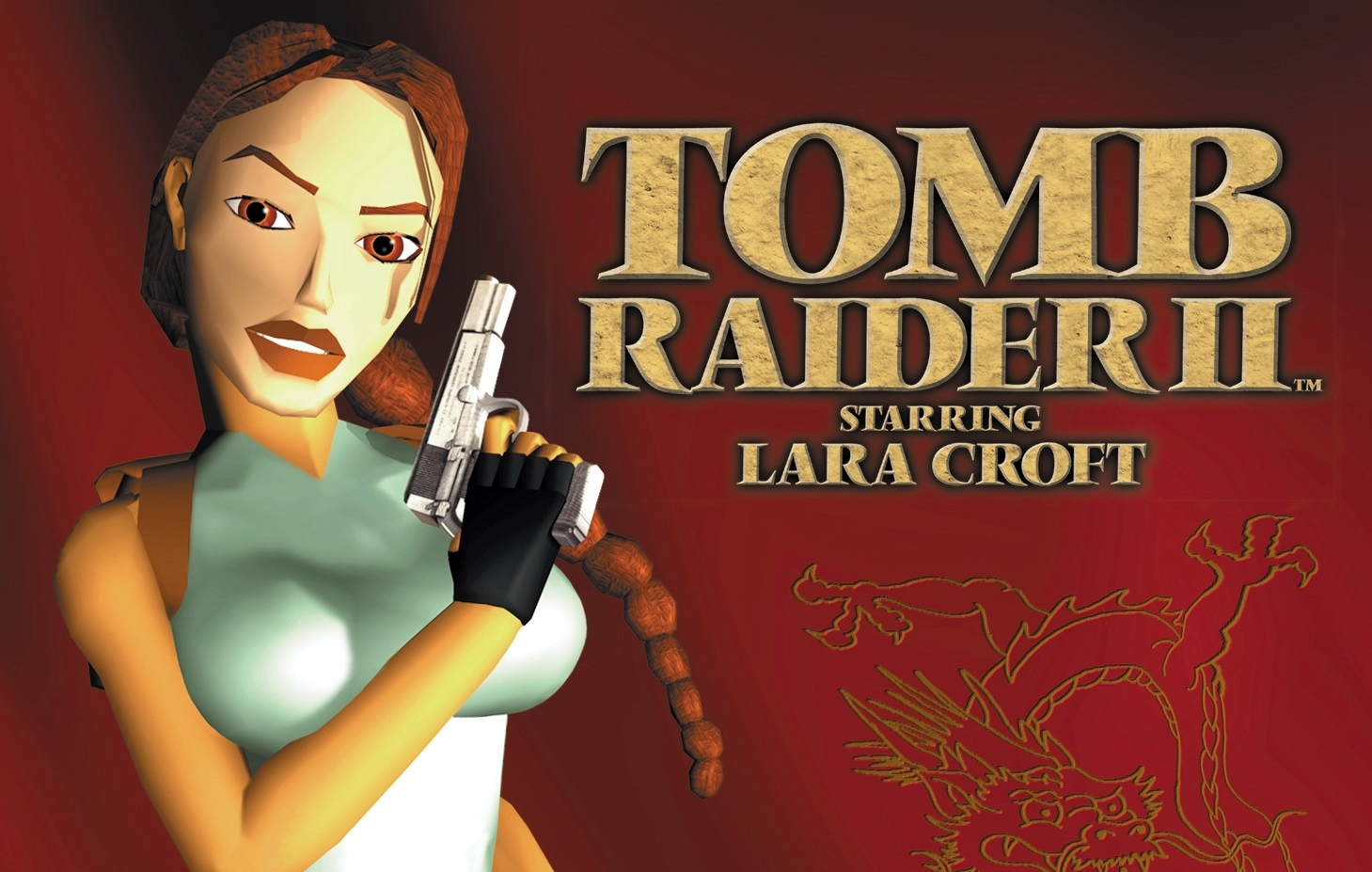 Обложка игры Tomb Raider 2