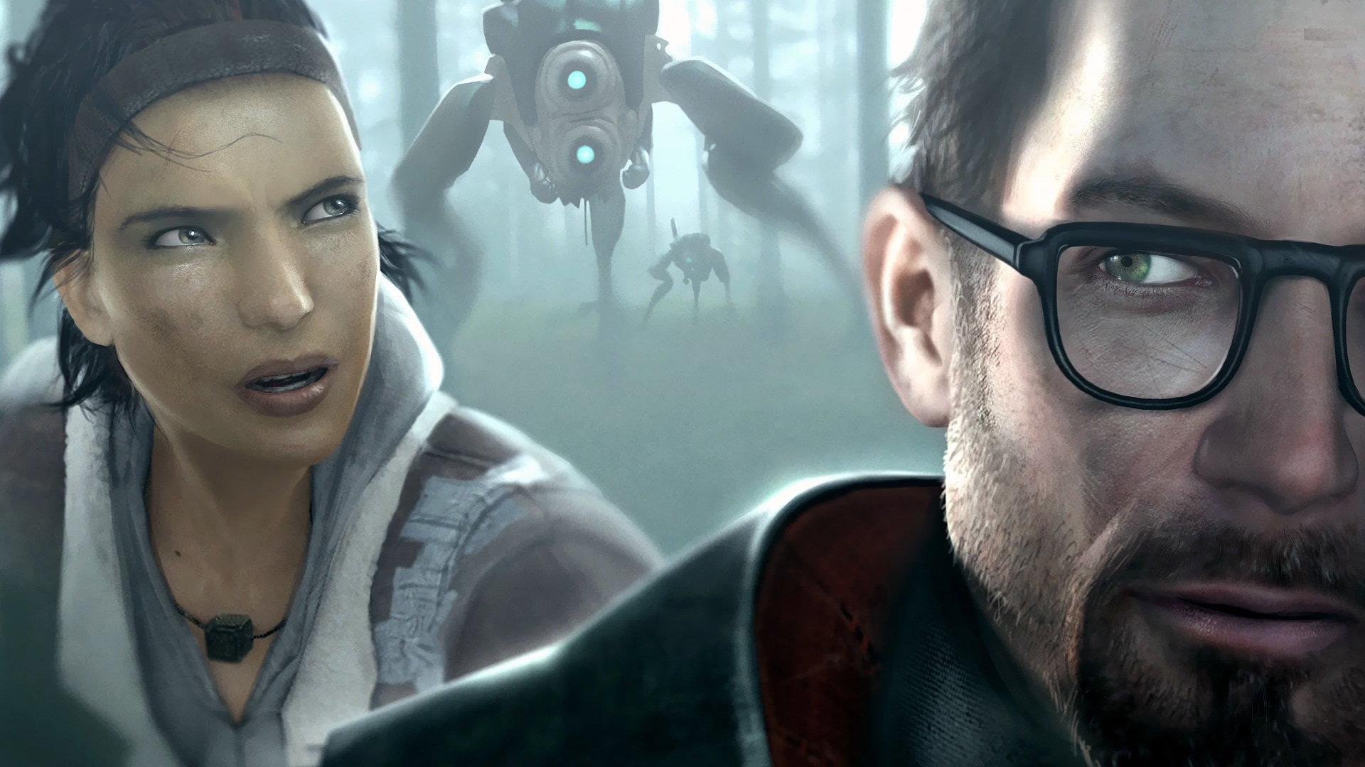 Новость ИИ нарисовала Half-Life 2 в стиле романа Джорджа Оруэлла «1984»