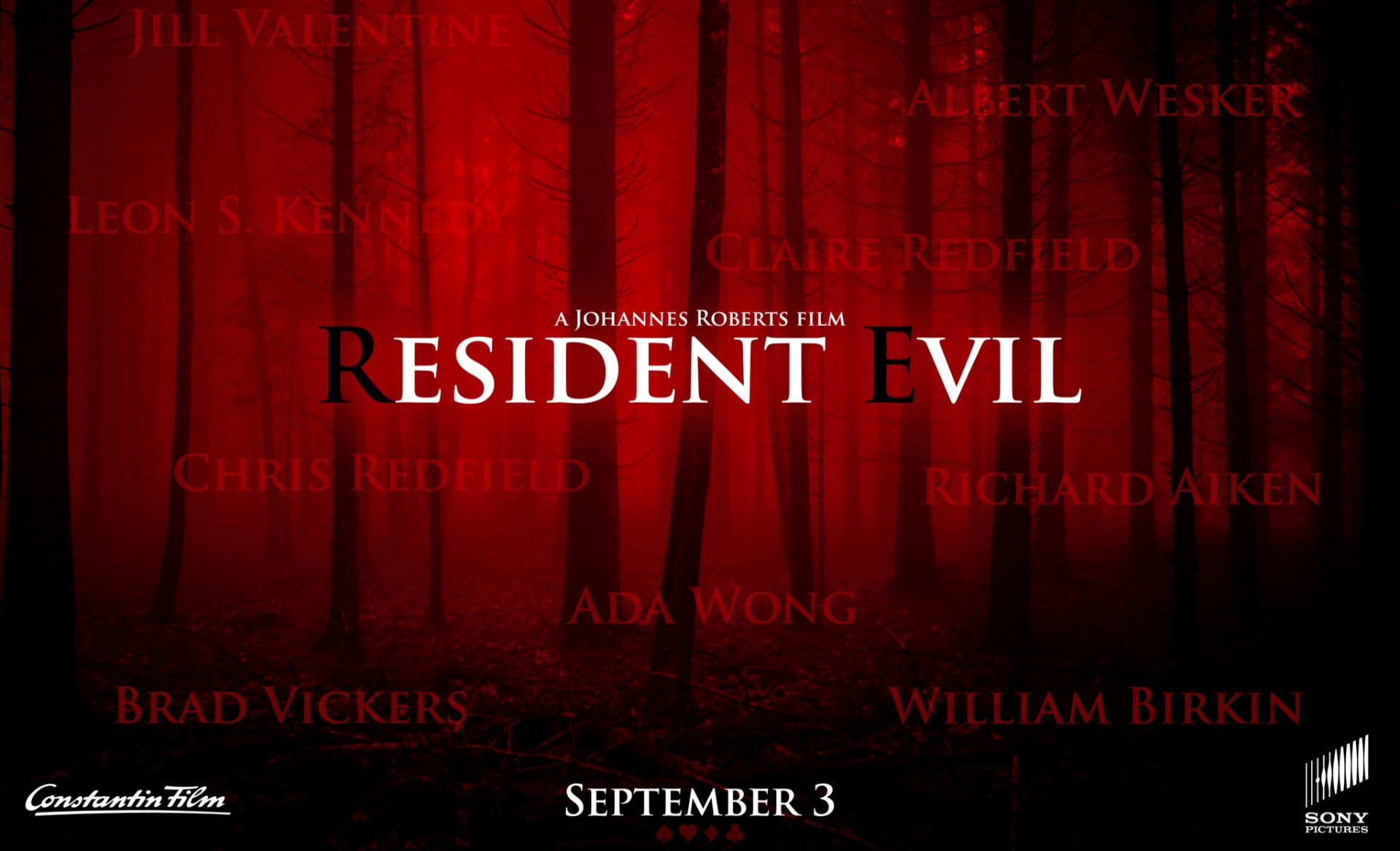 Новость Появился первый постер экранизации Resident Evil с персонажами