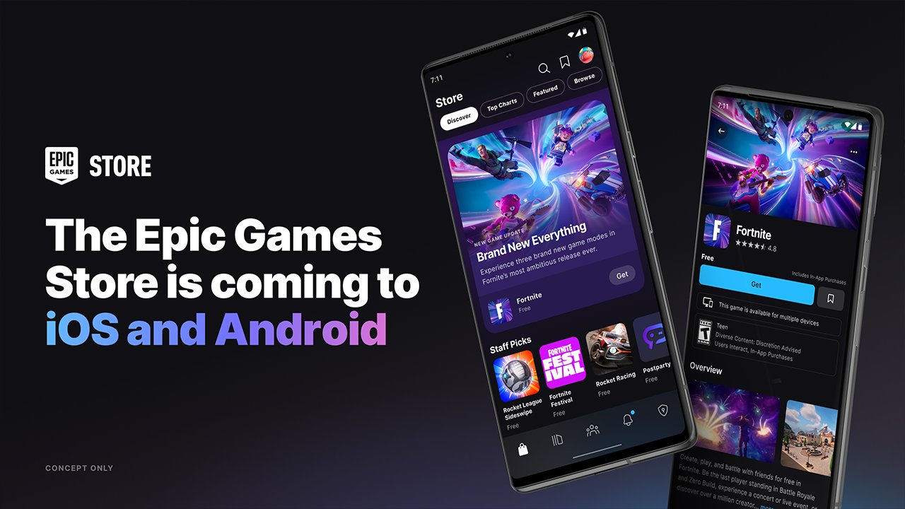 Новость EGS скоро запустят на iOS и Android