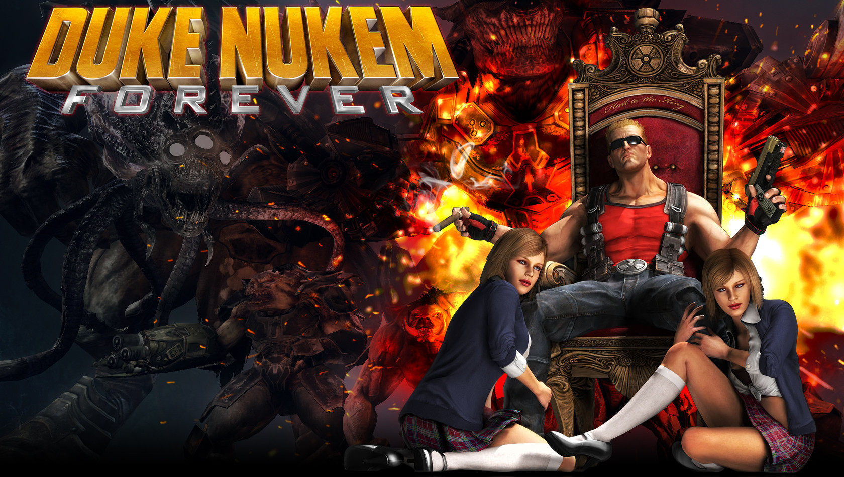 Новость В сеть слили геймплей Duke Nukem Forever 2001 года