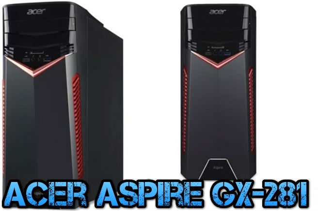 Новость Acer представила новые игровые ПК Aspire GX-281